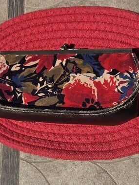 Patricia Nash Cauchy Leather Floral Clutch NWOT